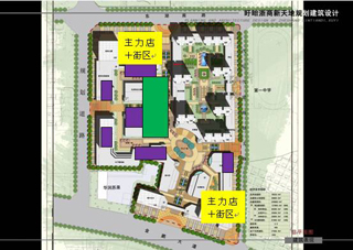 县城商业综合体和商业街布局与设计研究-以苏北县城为例